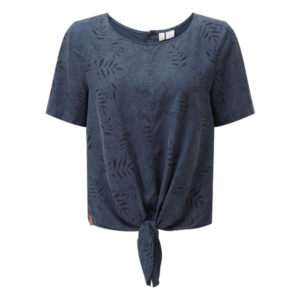 Tentree Women' S Roche Shirt - Spruce Blue-floral Aop - Naiset - XL