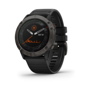 Garmin Fenix 6x Sapphire Dlc, Black Band - Carbon Grey - OneSize