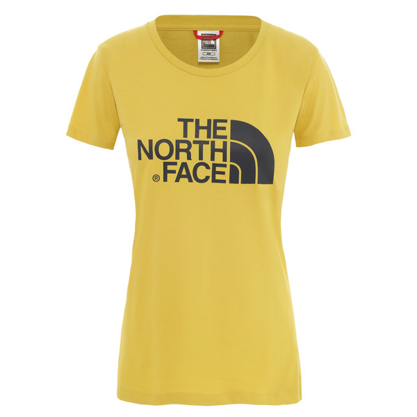The North Face Women’s S/s Easy Tee - Bamboo Yellow - Naiset - M