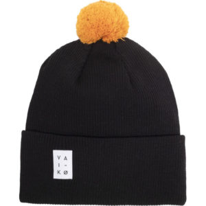 VAI-KO Ilo Beanie - Black / Autumn Gold - Unisex - OneSize