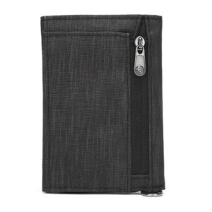 Pacsafe Rfidsafe Trifold Wallet - Carbon - OneSize