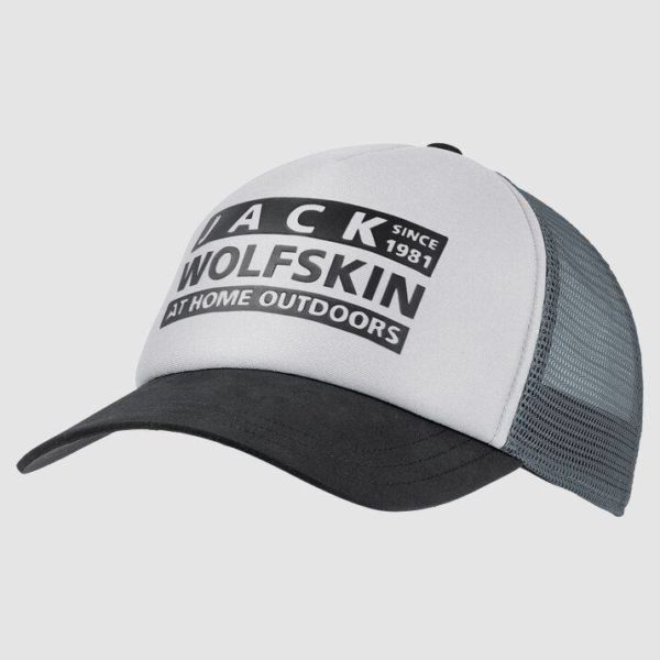 Brand Mesh Cap Valkoinen