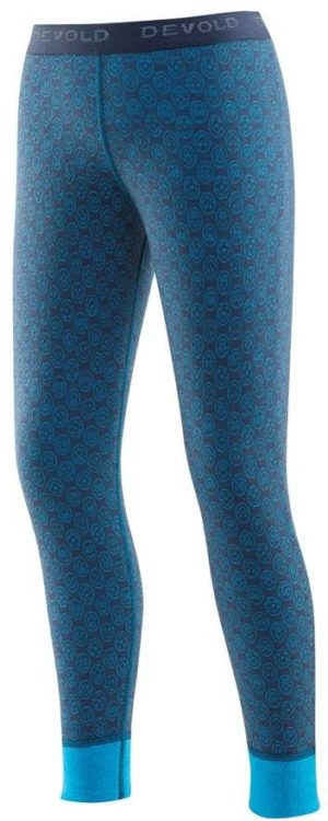 Active Happy Face Kid Long Johns Tummansininen 128