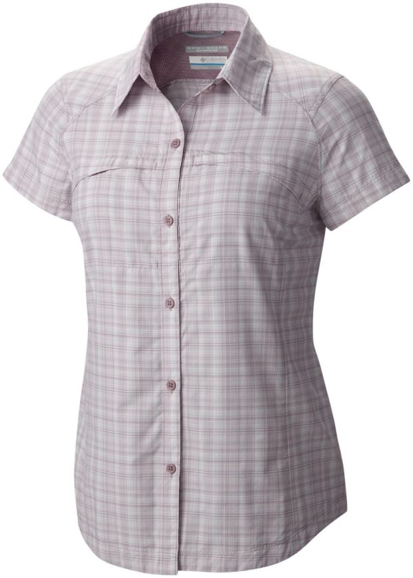 Silver Ridge Multi Plaid Womens Short Sleeve Sparrow XL