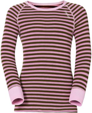 Kids Warm Shirt Pinkki/vihreä 152