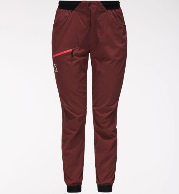 L.I.M Fuse Pants Women Tummanpunainen 46