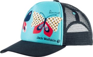 Animal Mesh Cap Kids Capri (Blue)