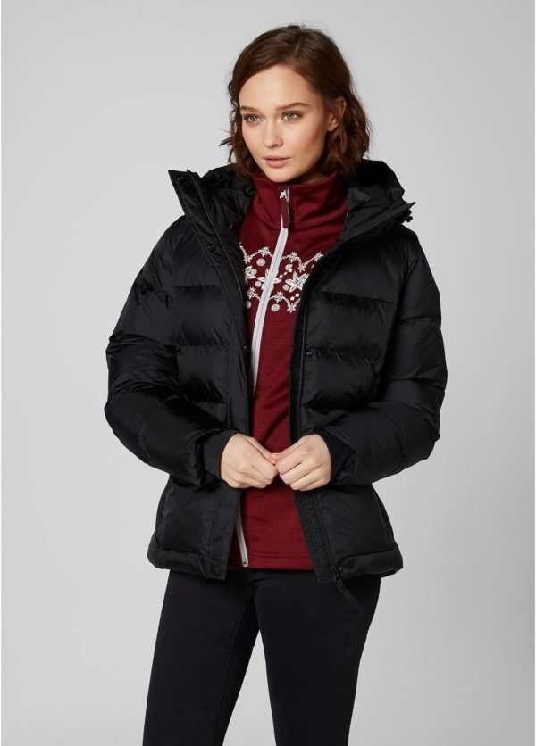 W Stellar Puffy Jacket Musta XS