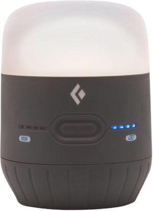 Moji Charging Station Lantern / Portable Power Musta