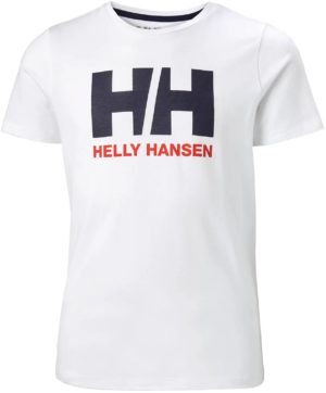 JR Logo Tee Valkoinen 128