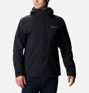 Men’s Ampli-Dry Waterproof Shell Jacket Omni-Tech Musta M