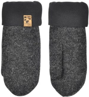 Classic Wool Mitt Dark grey L