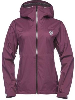 Women's StormLine Stretch Rain Shell Plum XS