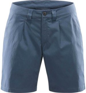 Mid Solid Shorts Women Tummansininen 42