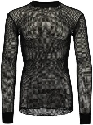 Thermal flex mesh -paita Musta XXXXL