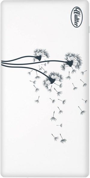 Superslim 5000 mAh Powerbank Dandelion