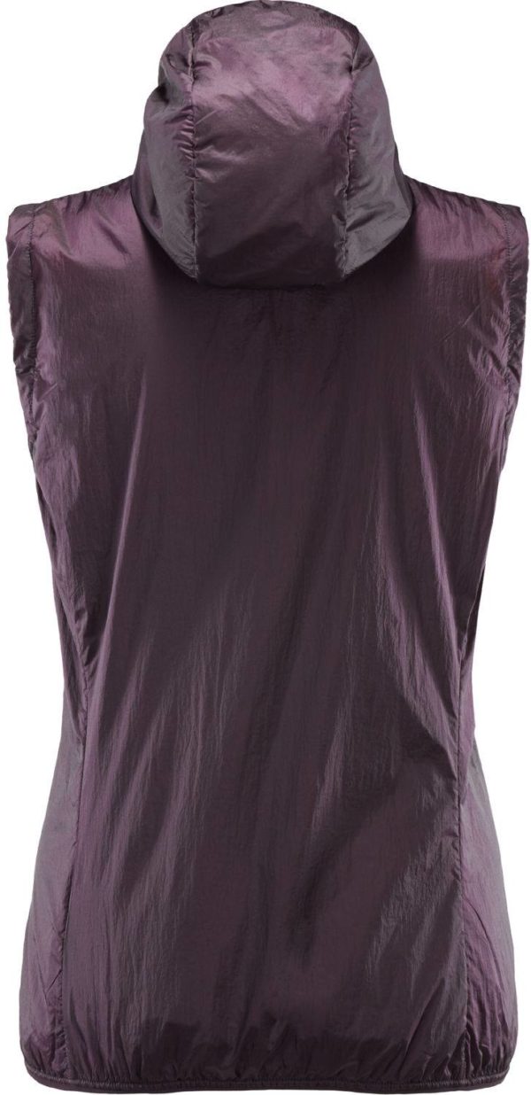 Aran Valley Vest Women Berry XL