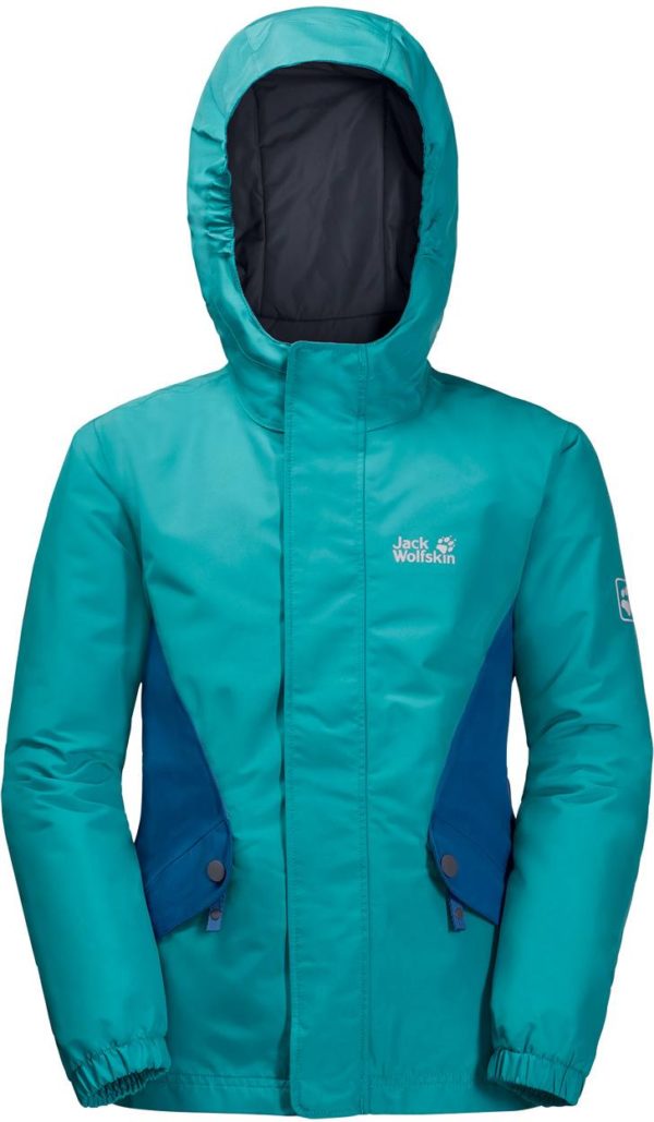 Girl's Kajak Falls Jacket Aqua 176