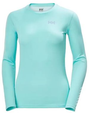 W Lifa Active Solen LS Glacier Blue XL