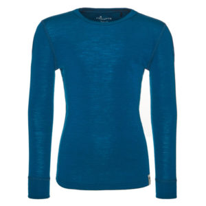 FRILUFTS Nolsoy Longsleeve Kids - Blue Opal - Lapset - 116