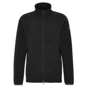 Fjällräven High Coast Wool Sweater M - Dark Grey - Miehet - S