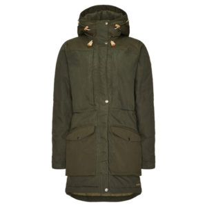 Fjällräven Singi Wool Padded Parka W - Deep Forest - Naiset - XL