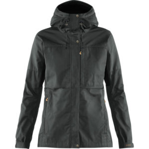 Fjällräven Kaipak Jacket W - Dark Grey-black - Naiset - L