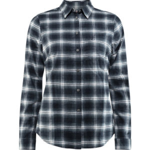 Fjällräven Övik Flannel Shirt W - Dark Navy - Naiset - XL