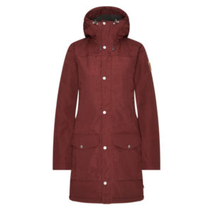 Fjällräven Greenland Winter Parka W - Maroon - Naiset - XL