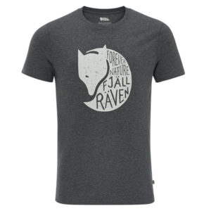 Fjällräven Forever Nature T-shirt M - Stone Grey - Miehet - S