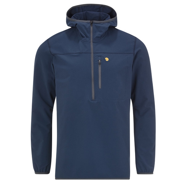 Fjällräven Bergtagen Stretch Half Zip M - Mountain Blue - Miehet - M