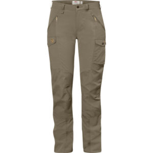 Fjällräven Nikka Trousers Curved W - Light Olive - Naiset - 36