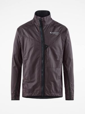 Ansur Wind Jacket Tummanpunainen L