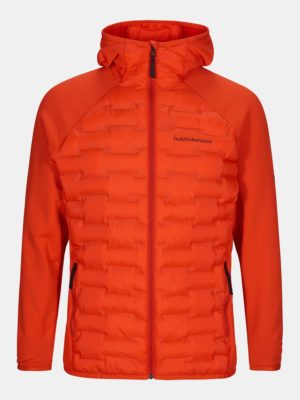 Argon Hybrid Hood Men Oranssi L