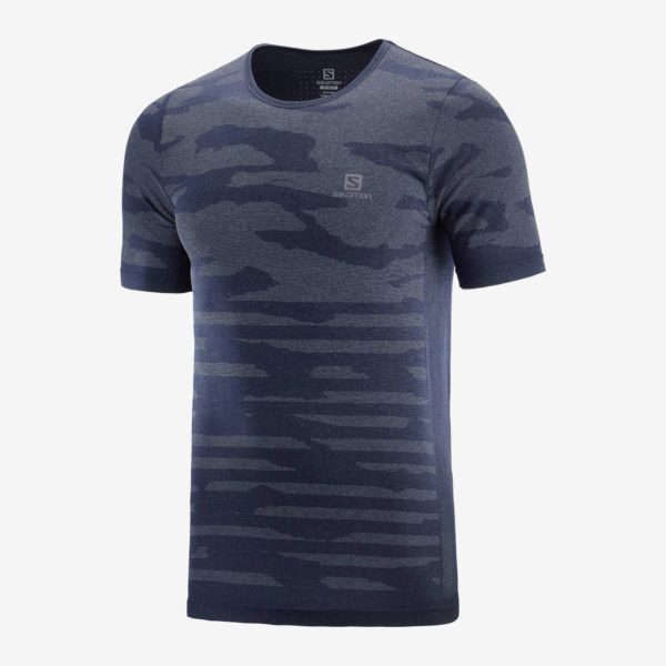 XA Camo Tee Night blue S