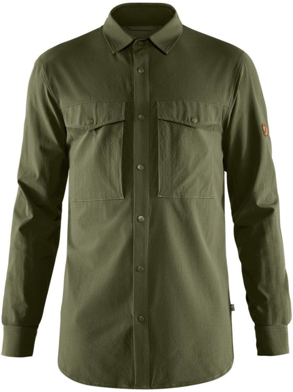 Abisko Trekking Shirt M Laurel Green XXL