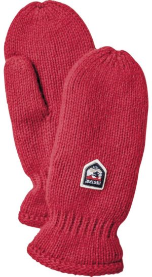 Basic Wool Mitt Punainen 11