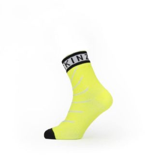 Waterproof Warm Weather Ankle Length Sock with Hydrostop Neon Keltainen XL