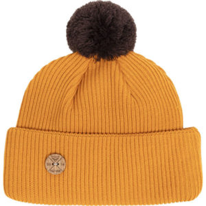 VAI-KO Timberjack Pom Beanie - Autumn Gold Cocoa Pom - Unisex - OneSize