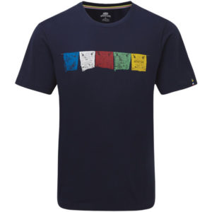 Sherpa Tarcho Short Sleeve Tee - Rathee Blue - Miehet - XL