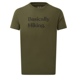 Tentree Men' S Basically Hiking Classic T-shirt - Olive Night Green - Miehet - M