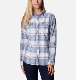 Women's Camp Henry II Shirt Vaaleansininen L