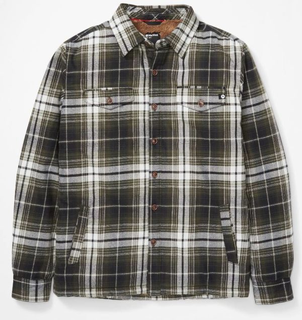 Ridgefield LS Flannel Shirt Nori XXL