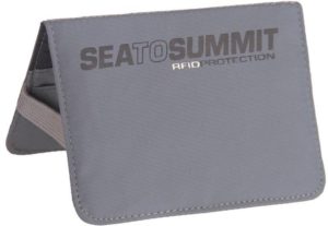 Travelling Light Card Holder RFID Harmaa