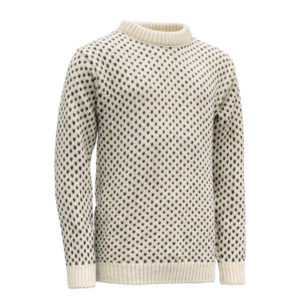 Devold Nordsjø Sweater Crew Neck - Offwhite - Unisex - L