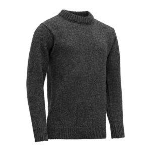 Devold Nansen Sweater Crew Neck - Anthracite - Unisex - L