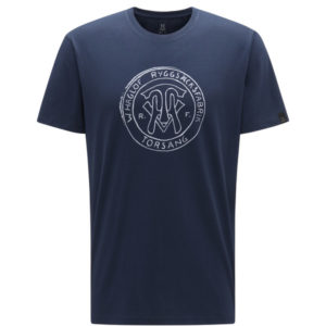 Haglöfs Camp Tee Men - Tarn Blue Logo - Miehet - M