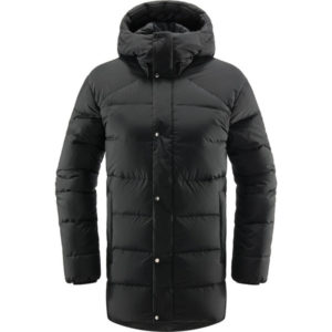 Haglöfs Näs Down Jacket Women - True Black - Naiset - L