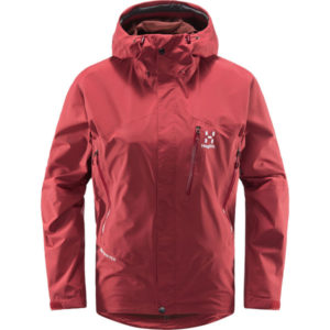 Haglöfs Astral Gtx Jacket Women - Brick Red  - Naiset - M