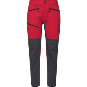 Haglöfs Rugged Flex Pant Women - Scarlet Red/magnetite - Naiset - 38